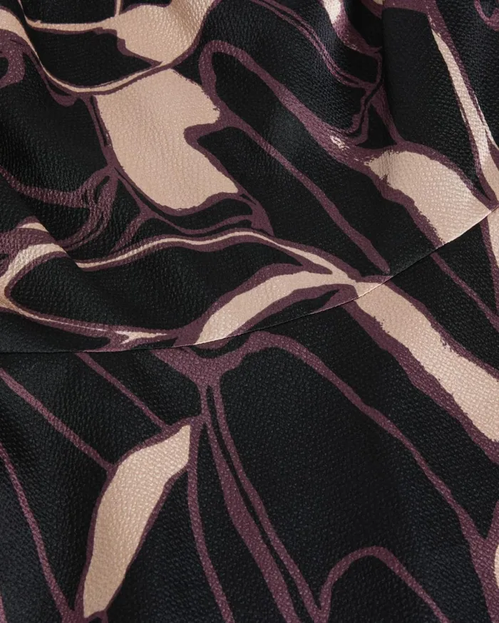 Abstract Print Mini Dress Black Women Ted Baker Clothing Abstract Print Mini Dress Black Women Ted Baker Clothing