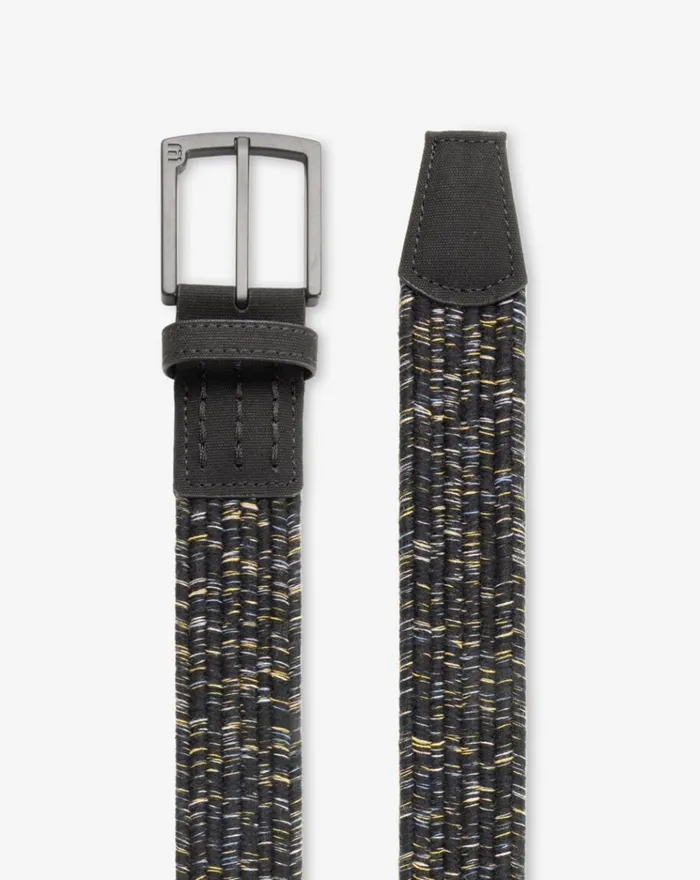 Accessories Belts TravisMathew POPSICLE 20 STRETCH WOVEN BELT Blackquiet Harbor