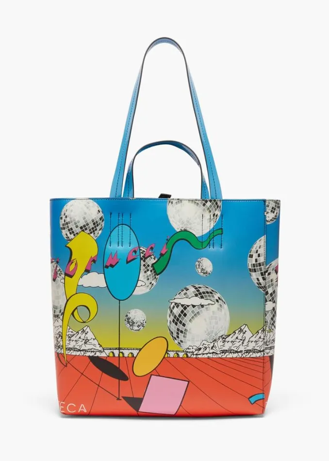 Accessories Fiorucci Discoteca Shopper Bag Multi White