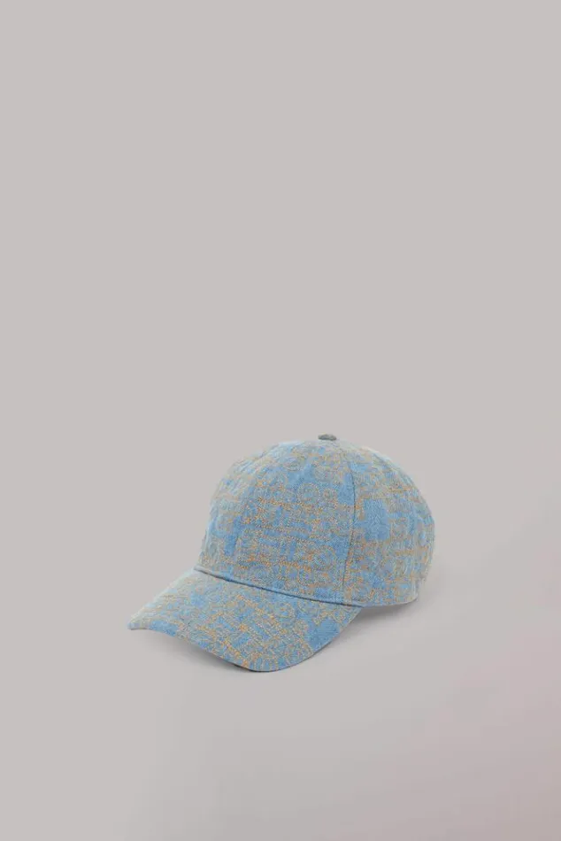 Accessories Fiorucci Embroidered Logo Cap Blue Blue