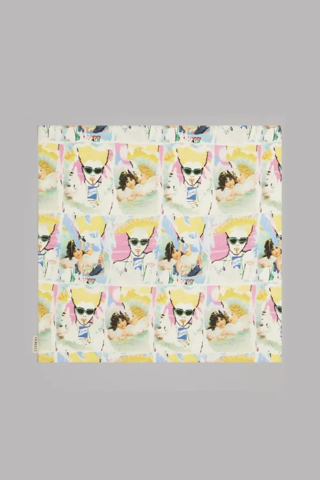 Accessories Fiorucci Graphic Poster Wall Bandana Scarf Multi Multi