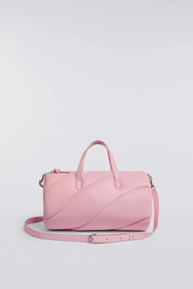 Accessories Fiorucci Mella Leather Duffle Bag Pink Os