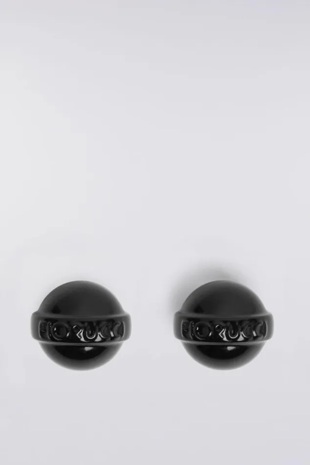 Accessories Fiorucci Mini Lollipop Earrings Black Os