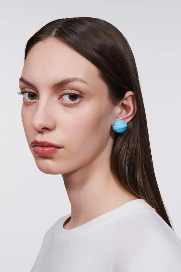 Accessories Fiorucci Mini Lollipop Earrings Blue Os Accessories Fiorucci Mini Lollipop Earrings Blue Os