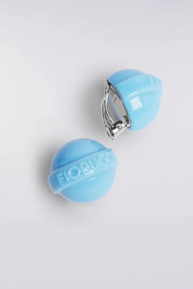 Accessories Fiorucci Mini Lollipop Earrings Blue Os Accessories Fiorucci Mini Lollipop Earrings Blue Os