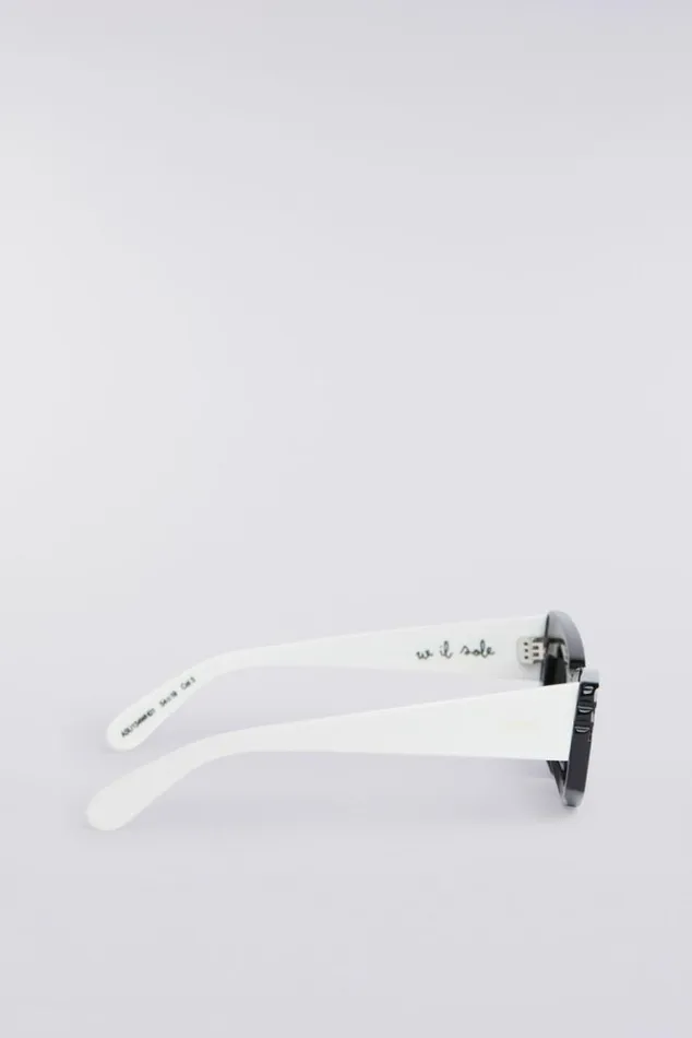 Accessories Fiorucci Rectangular Wing Sunglasses White Os Accessories Fiorucci Rectangular Wing Sunglasses White Os