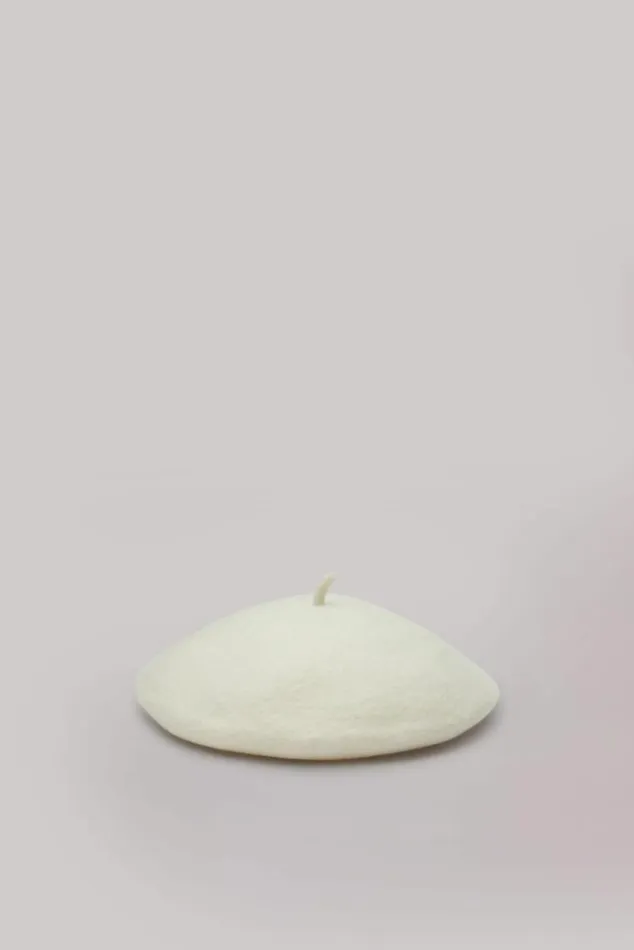 Accessories Fiorucci Star Logo Beret Cream Cream Accessories Fiorucci Star Logo Beret Cream Cream