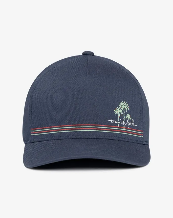 Accessories Fitted TravisMathew ITS THE HOLIDAZE FITTED HAT Navy