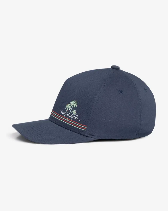 Accessories Fitted TravisMathew ITS THE HOLIDAZE FITTED HAT Navy
