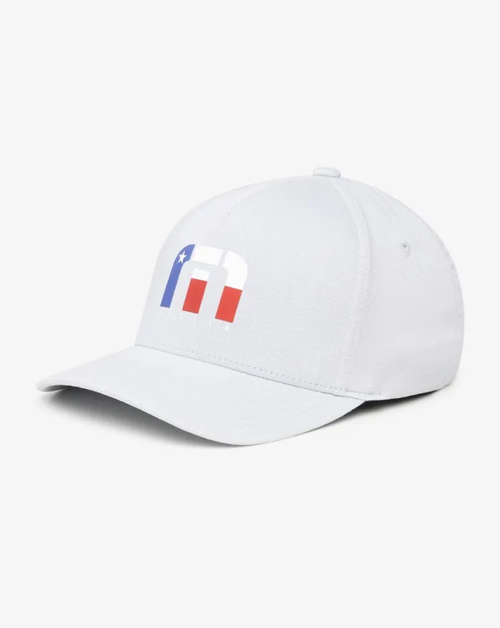 Accessories Fitted TravisMathew LETS LINE DANCE AUSTIN FITTED HAT Heather Grey