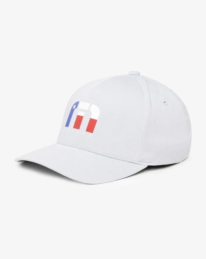 Accessories Fitted TravisMathew LETS LINE DANCE DALLAS FITTED HAT Heather Grey