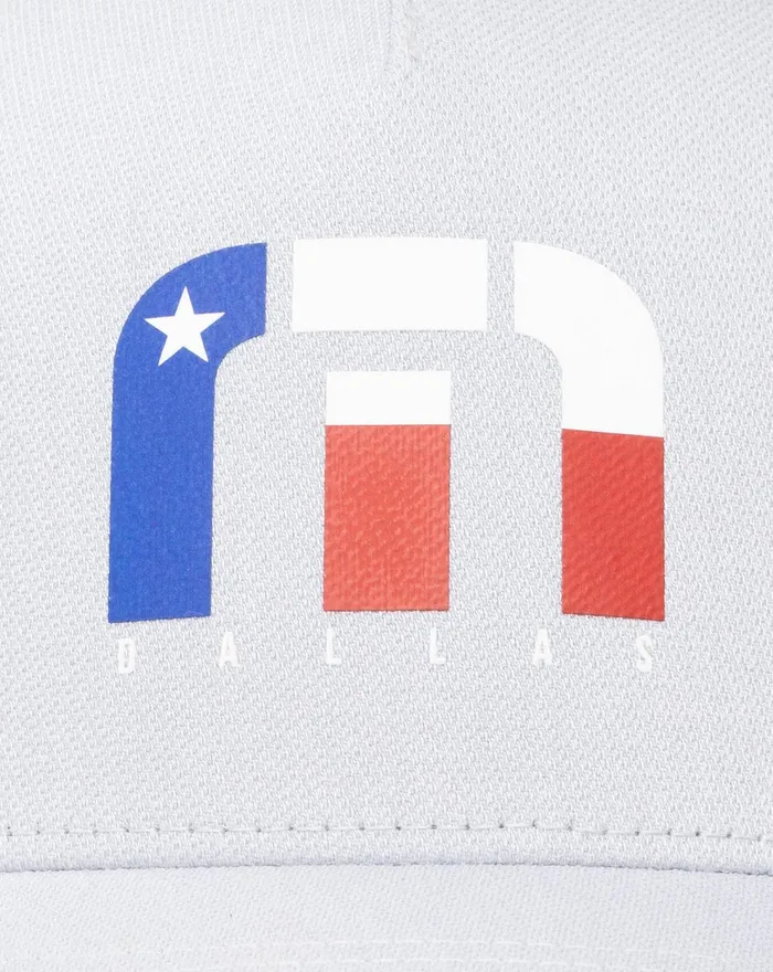 Accessories Fitted TravisMathew LETS LINE DANCE DALLAS FITTED HAT Heather Grey