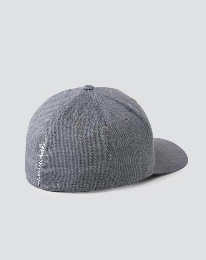 Accessories Fitted TravisMathew MICHIGAN AVE FITTED HAT Heather Quiet Shade