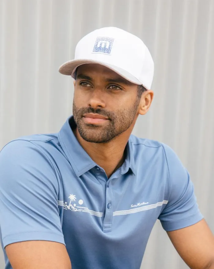 Accessories Fitted TravisMathew ONBOARD ENTERTAINMENT FITTED HAT White