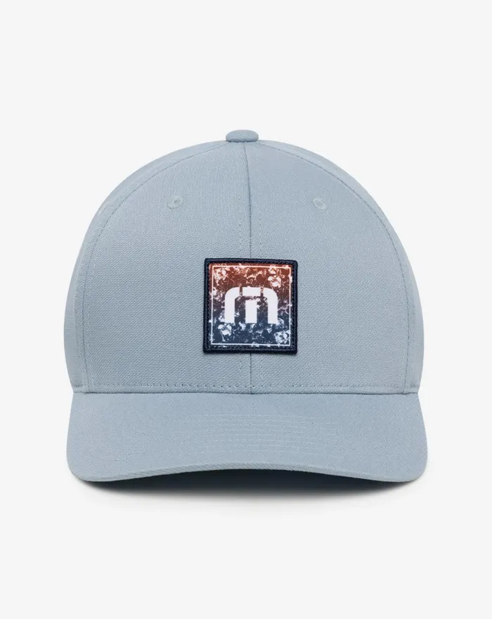 Accessories Fitted TravisMathew TABLE FOR TWO FITTED HAT Heather Ash Blue