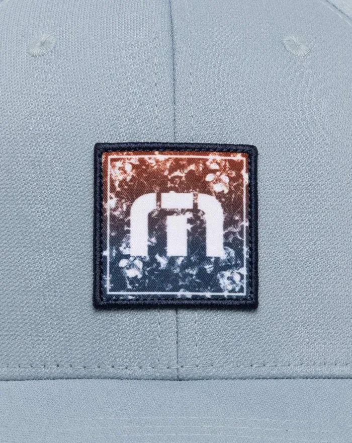 Accessories Fitted TravisMathew TABLE FOR TWO FITTED HAT Heather Ash Blue