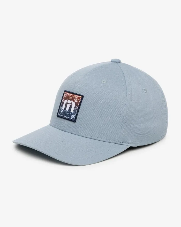 Accessories Fitted TravisMathew TABLE FOR TWO FITTED HAT Heather Ash Blue
