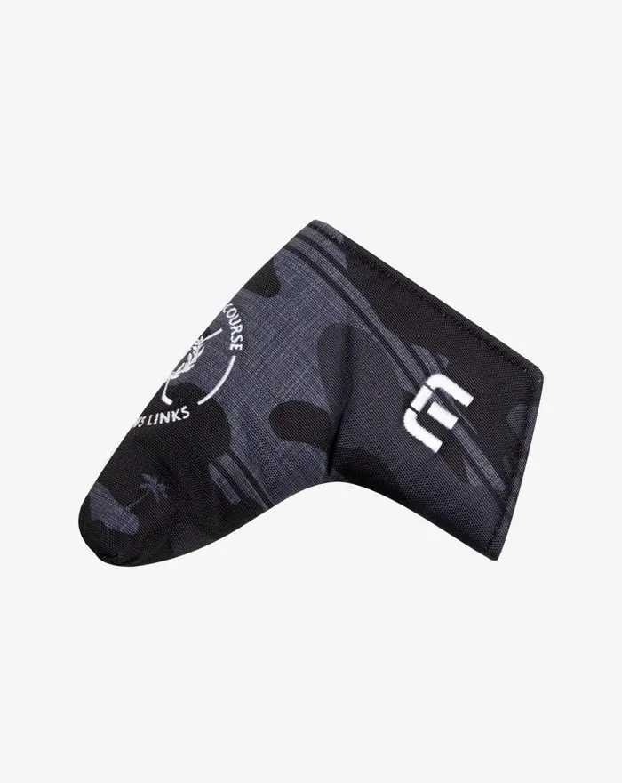 Accessories Headcovers TravisMathew ST ANDREWS CAMO PUTTER COVER Black