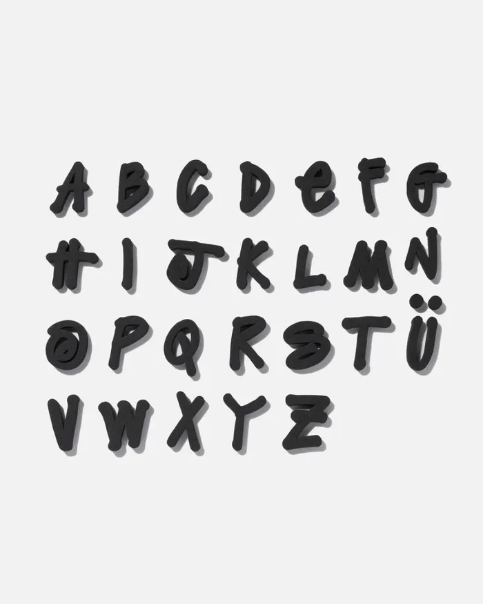 Accessories Men Stussy ALPHABET MAGNETS Black