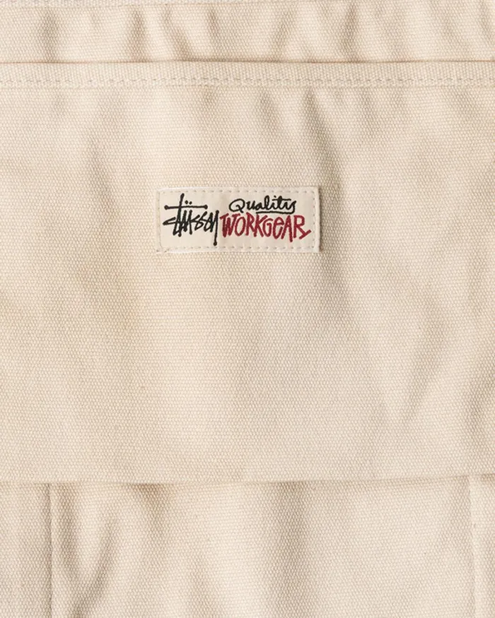 Accessories Men Stussy CANVAS FLIGHT BAG Natural Accessories Men Stussy CANVAS FLIGHT BAG Natural