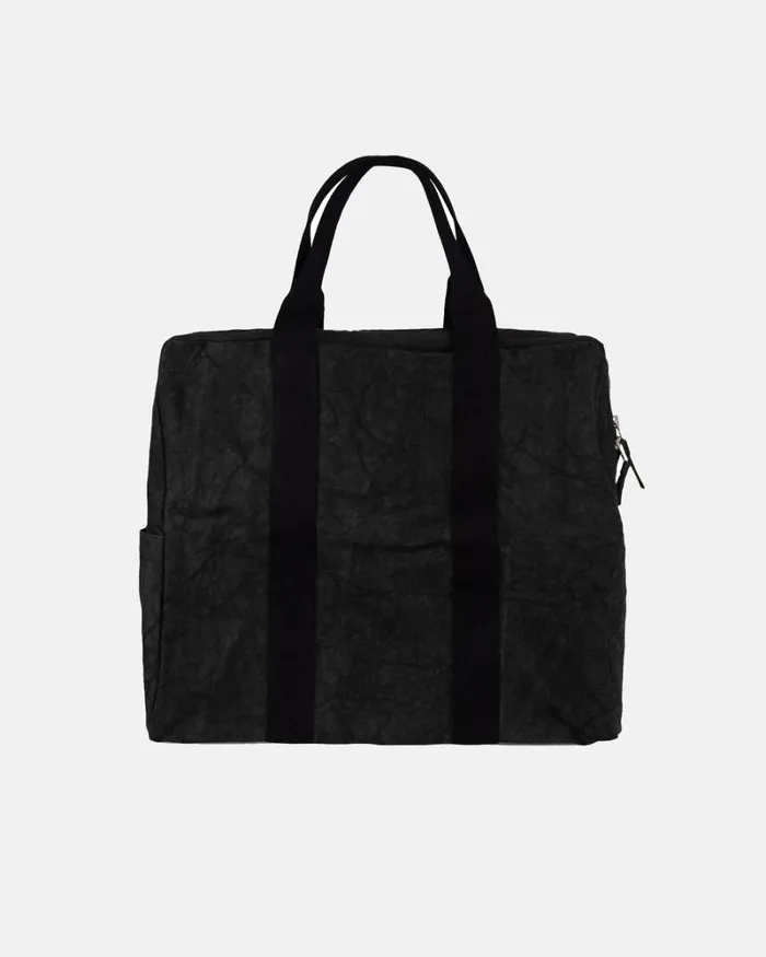 Accessories Men Stussy CANVAS FLIGHT BAG Washed Black Accessories Men Stussy CANVAS FLIGHT BAG Washed Black
