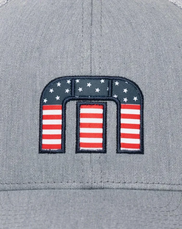 Accessories Snapbacks TravisMathew FLAG DAD SNAPBACK HAT Heather Grey