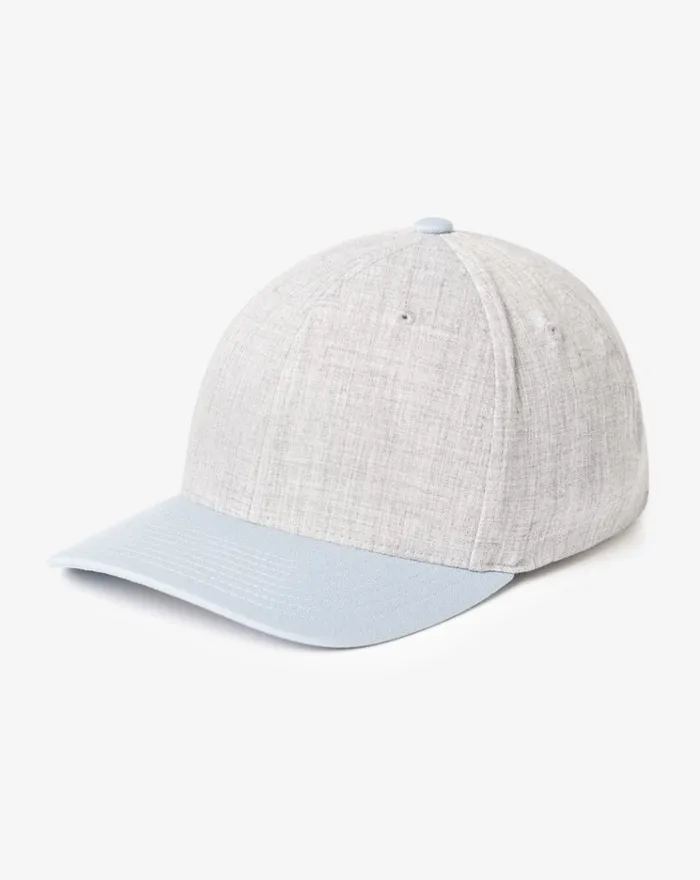 Accessories Snapbacks TravisMathew GO AROUND SNAPBACK HAT Heather Greylight Blue