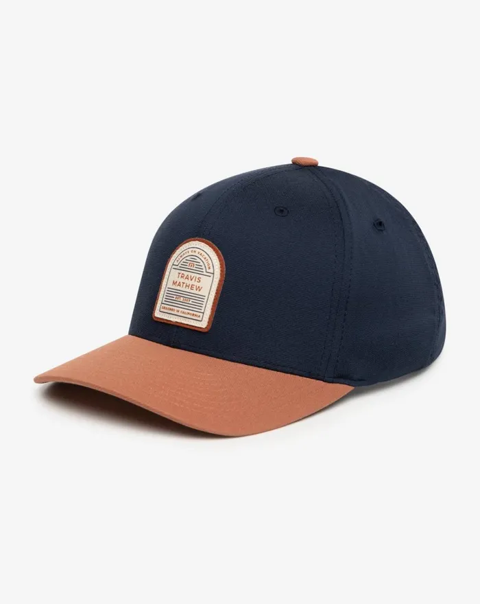 Accessories Snapbacks TravisMathew INSTANT CONNECTION SNAPBACK HAT Total Eclipse