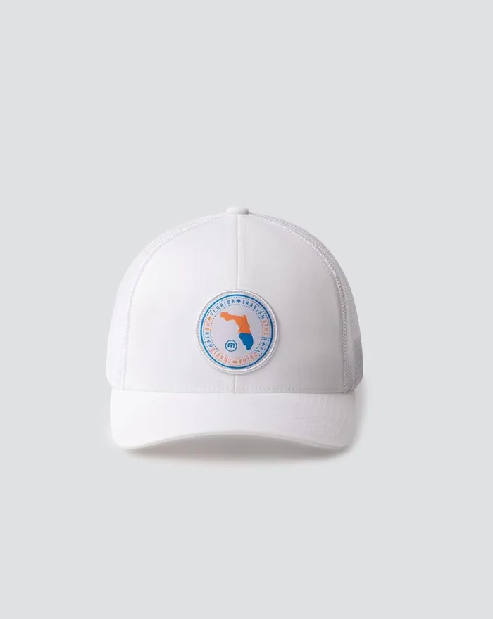 Accessories Snapbacks TravisMathew LATER GATOR SNAPBACK HAT White