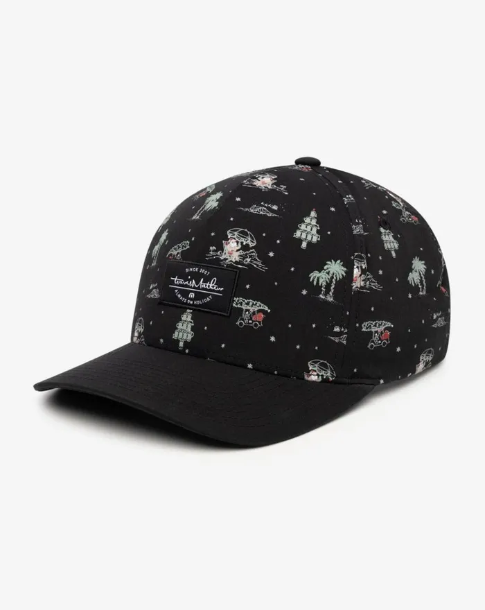 Accessories Snapbacks TravisMathew NAUGHTY BUT NICE SNAPBACK HAT Black