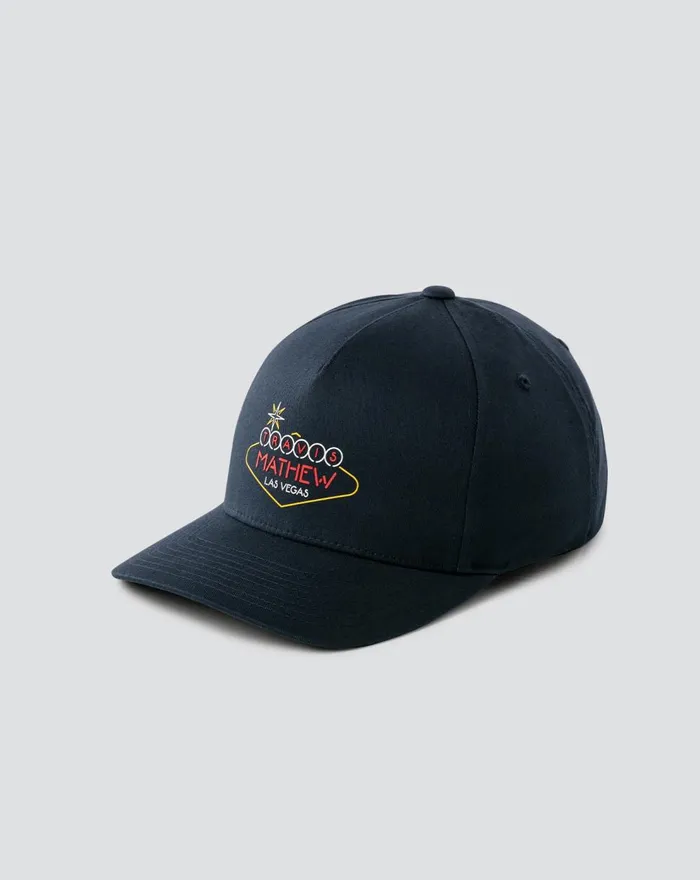 Accessories Snapbacks TravisMathew NEON MAGIC SNAPBACK HAT Dark Blue