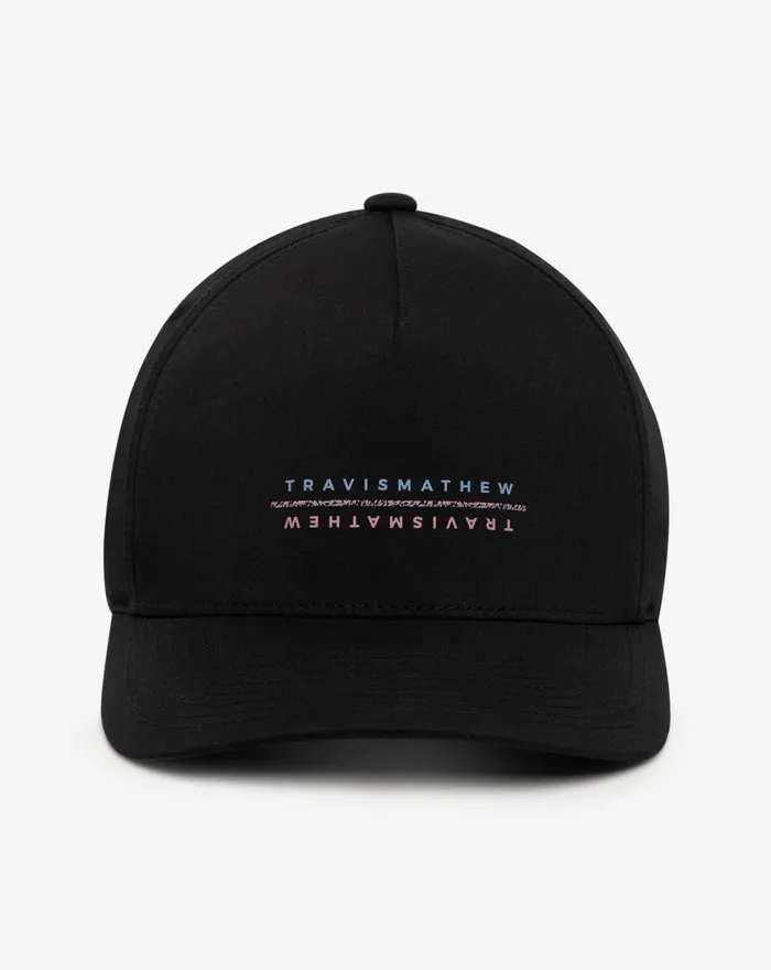 Accessories Snapbacks TravisMathew NIGHT ON THE TOWN SNAPBACK HAT Black