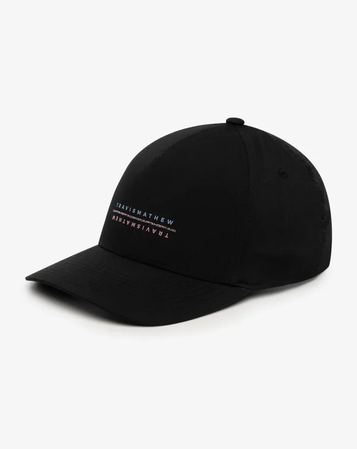 Accessories Snapbacks TravisMathew NIGHT ON THE TOWN SNAPBACK HAT Black