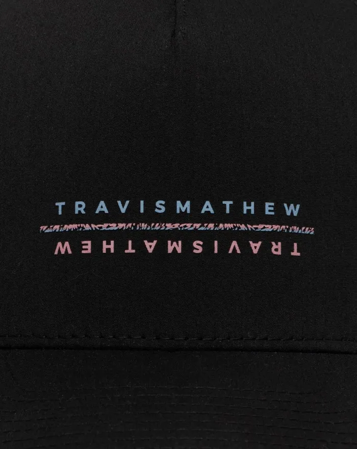 Accessories Snapbacks TravisMathew NIGHT ON THE TOWN SNAPBACK HAT Black
