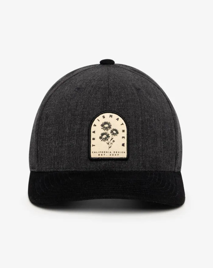 Accessories Snapbacks TravisMathew NIGHTJAR SNAPBACK HAT Heather Black