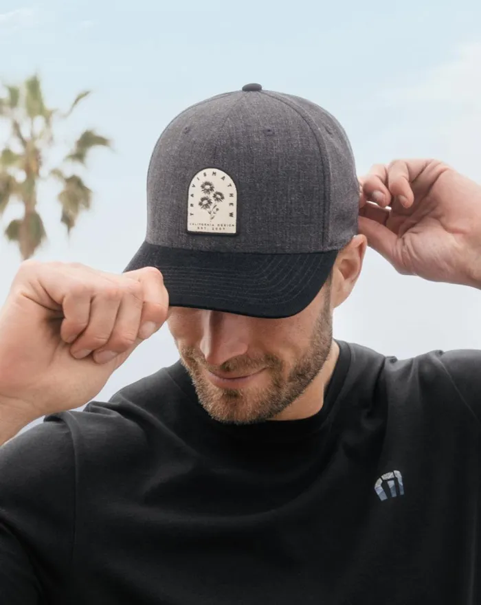Accessories Snapbacks TravisMathew NIGHTJAR SNAPBACK HAT Heather Black