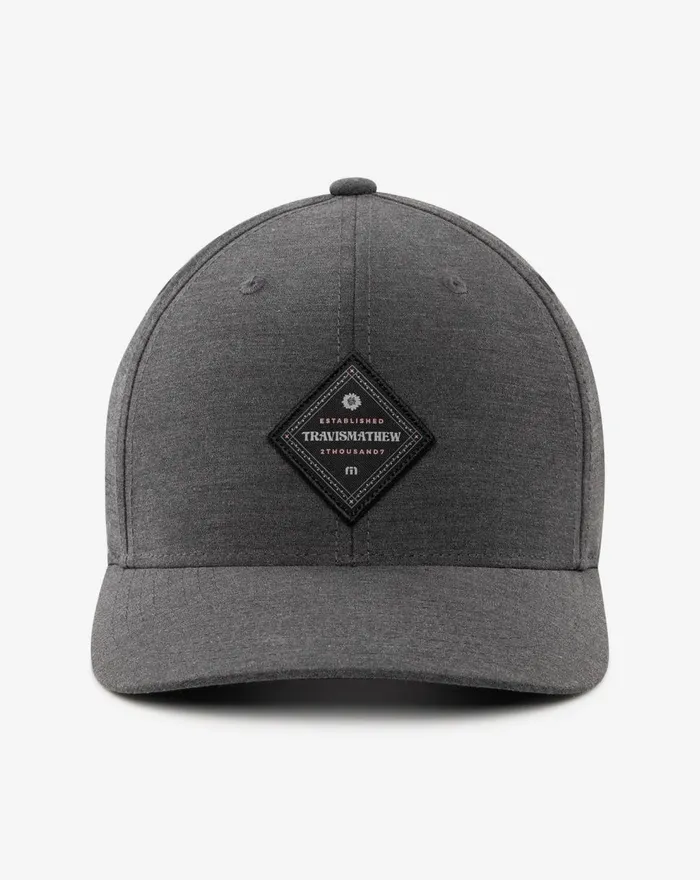 Accessories Snapbacks TravisMathew SECRET MAGIC SNAPBACK HAT Heather Black Accessories Snapbacks TravisMathew SECRET MAGIC SNAPBACK HAT Heather Black