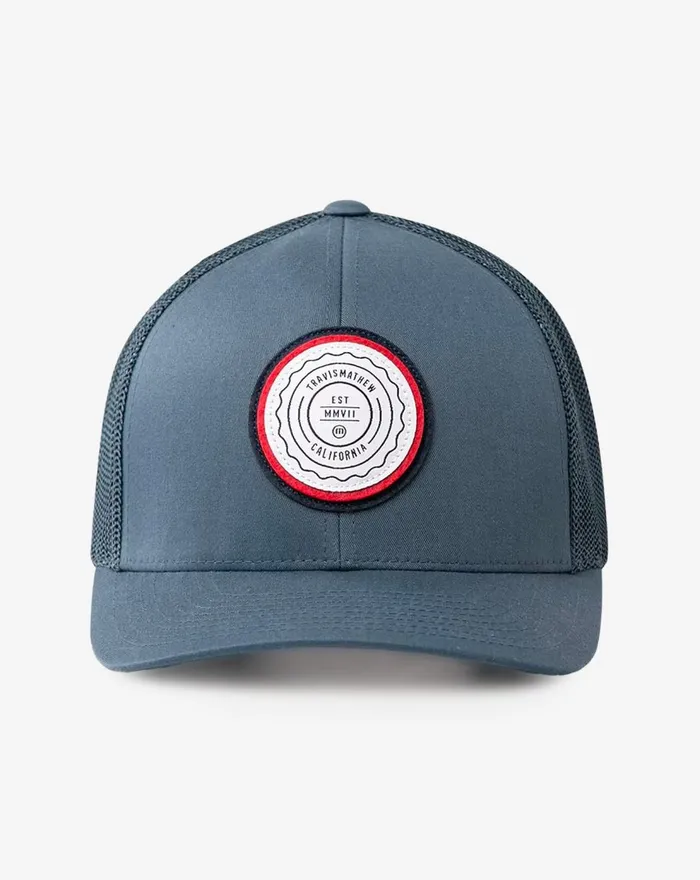 Accessories Snapbacks TravisMathew THE PATCH SNAPBACK HAT Dark Blue