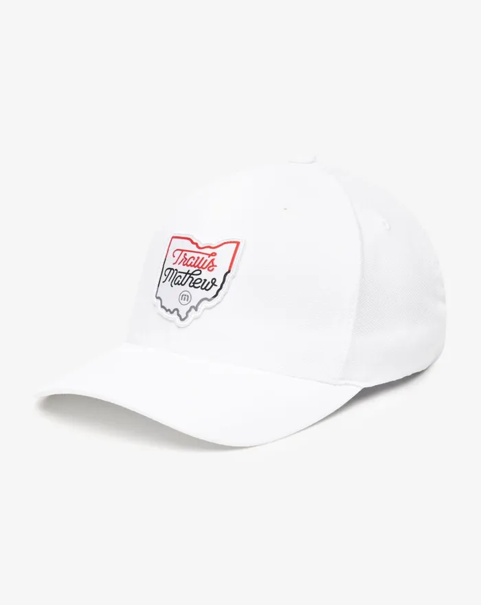 Accessories Snapbacks TravisMathew THE THREE CS HAT SNAPBACK HAT White