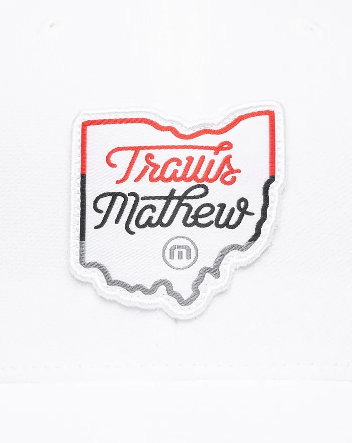 Accessories Snapbacks TravisMathew THE THREE CS HAT SNAPBACK HAT White