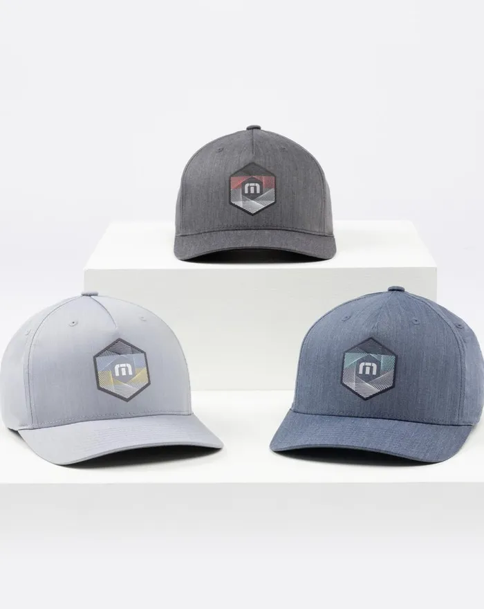Accessories Snapbacks TravisMathew URBAN HEATER SNAPBACK HAT Heather Forged Iron