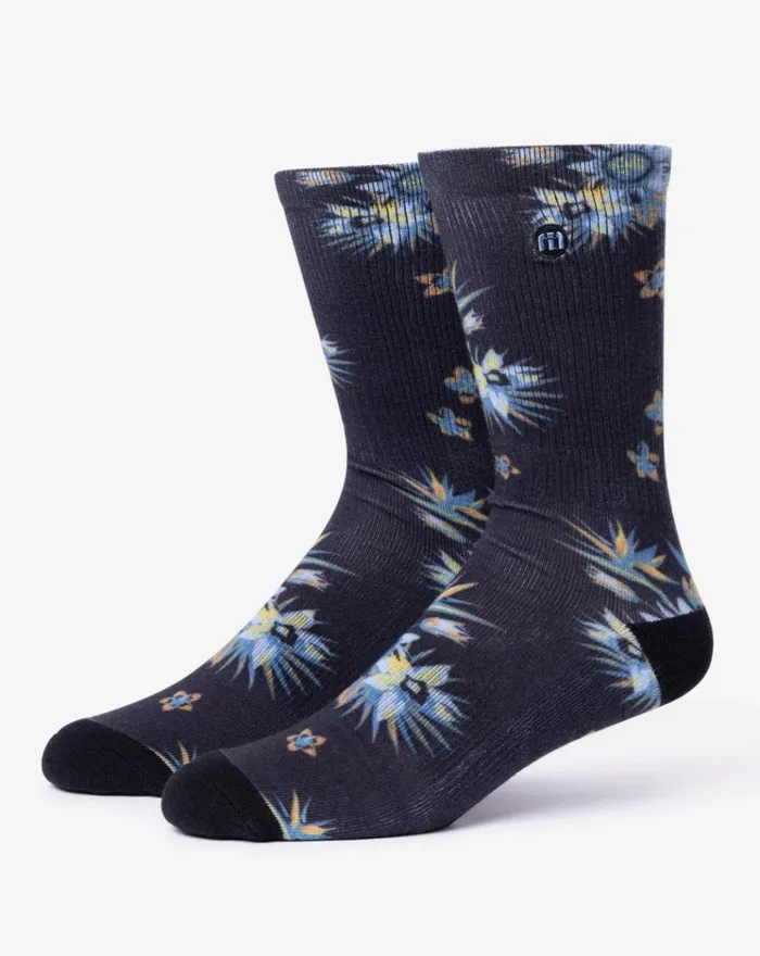 Accessories Socks TravisMathew CLOSE CALL CREW CREW SOCK Black