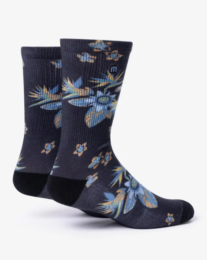 Accessories Socks TravisMathew CLOSE CALL CREW CREW SOCK Black