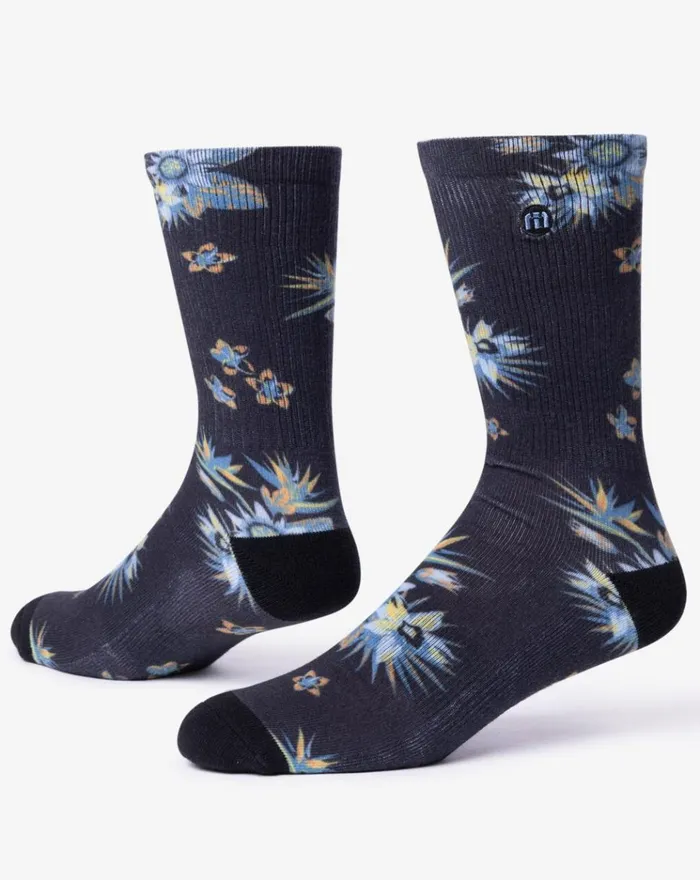 Accessories Socks TravisMathew CLOSE CALL CREW CREW SOCK Black