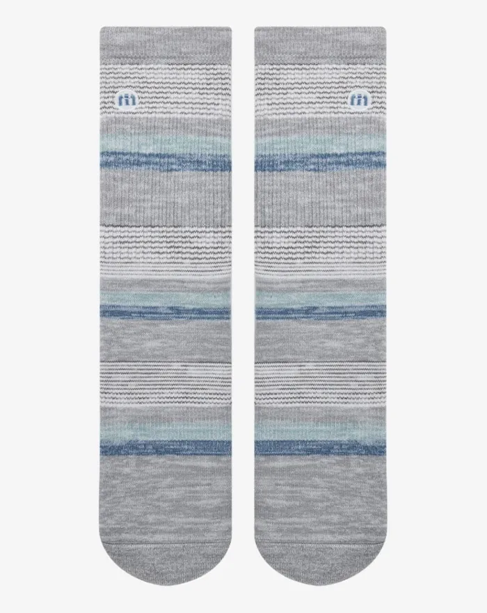 Accessories Socks TravisMathew UNDER THE SURFACE CREW SOCK White