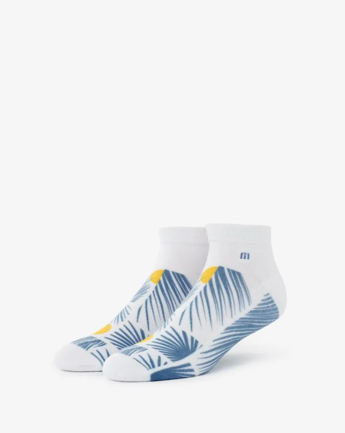 Accessories Socks TravisMathew WAIHOU SPRINGS ANKLE SOCK White