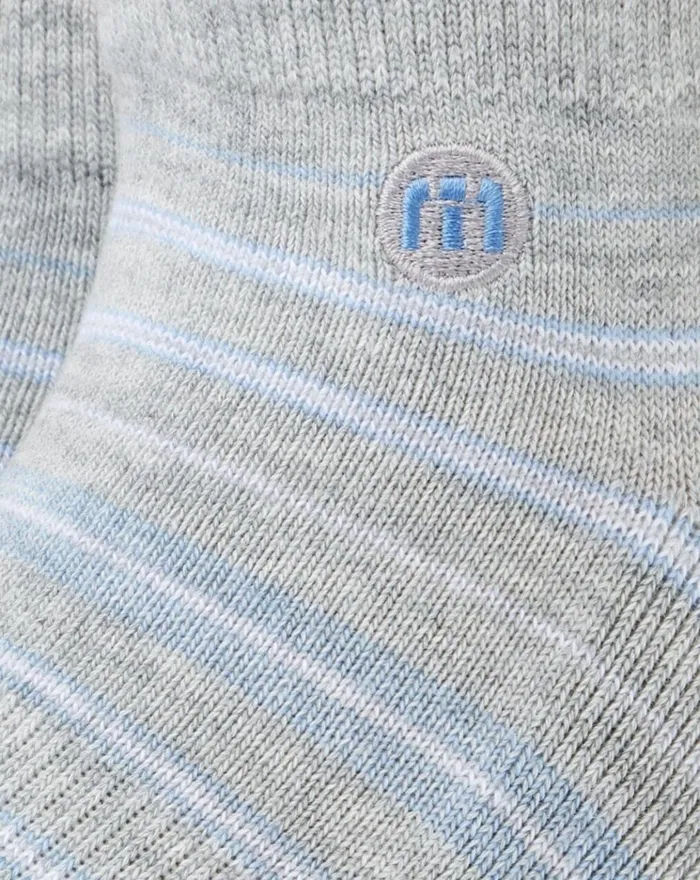Accessories Socks TravisMathew WHERES THE RUM ANKLE SOCK Heather Sleet