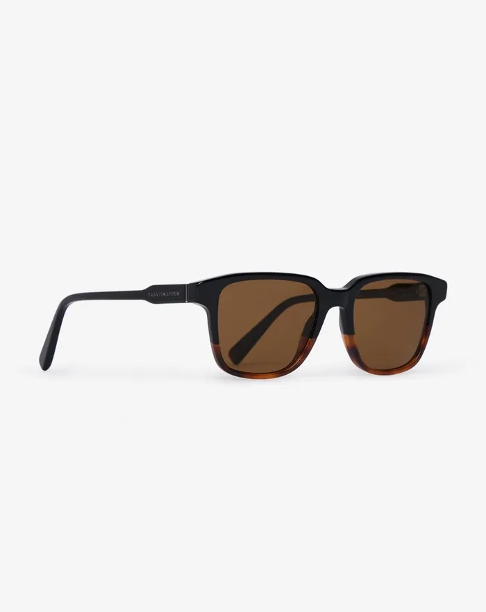 Accessories Sunglasses TravisMathew OFFDAZE SUNGLASSES Hardline Tort Brown Polar