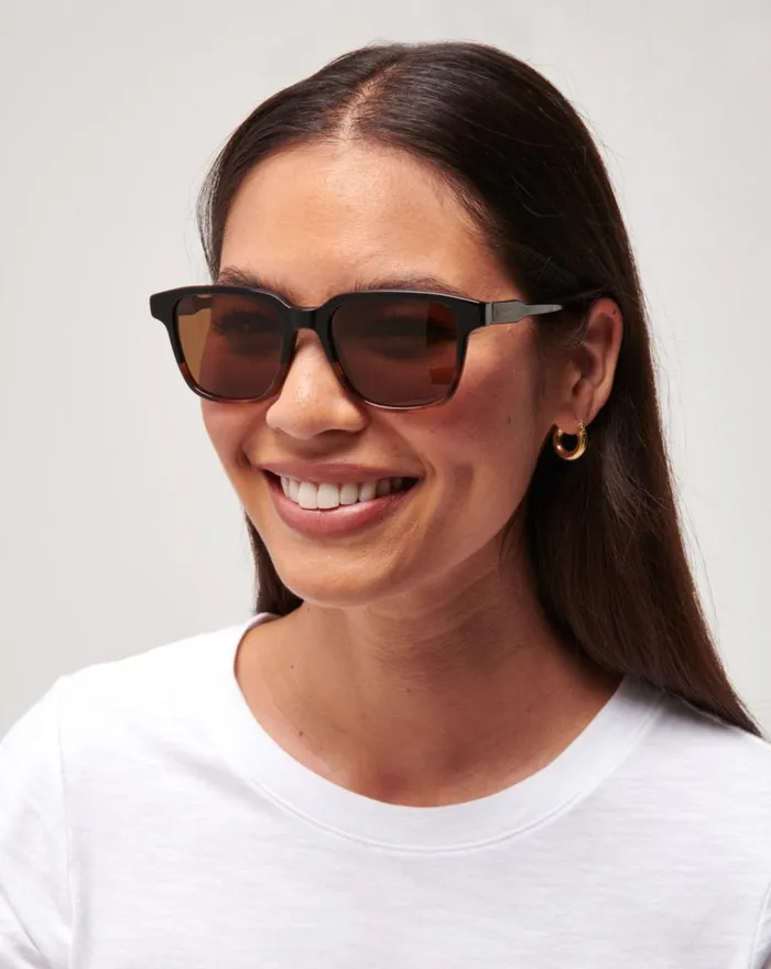 Accessories Sunglasses TravisMathew OFFDAZE SUNGLASSES Hardline Tort Brown Polar