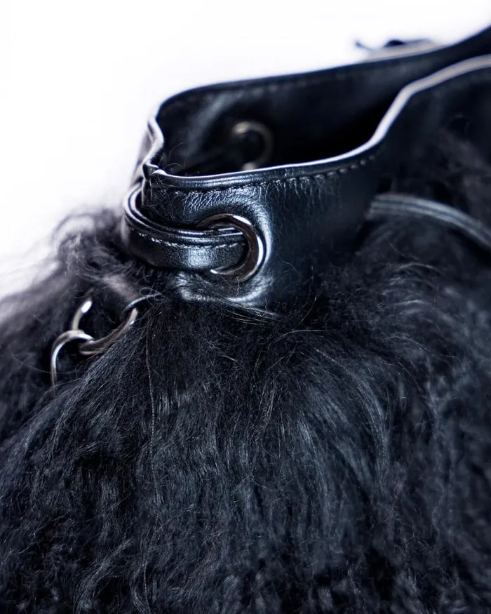 Accessories Women039s Maximilian Julia and Stella Tibetan Lamb Bag